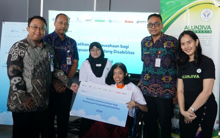 GARUDA INDONESIA GROUP DAN ALUNJIVA INDONESIA LUNCURKAN PROGRAM PELATIHAN KEWIRAUSAHAAN BAGI PEREMPUAN PENYANGDANG DISABILITAS