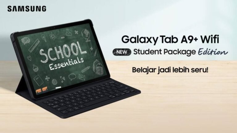 GALAXY TAB A9+ STUDENT PACKAGE EDITION, TABLET BELAJAR UNGGULAN UNTUK ANAK