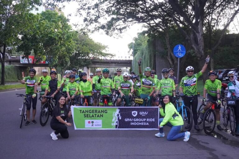 GFNY INDONESIA GELAR KEGIATAN BERSEPEDA BERSAMA DI TANGERANG SELATAN