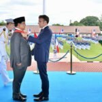 PRESIDEN PRABOWO TERIMA PENGHARGAAN DARI PEMERINTAH PRANCIS