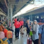 LIBUR PANJANG, 603 RIBU TIKET KERETA LUDES TERJUAL