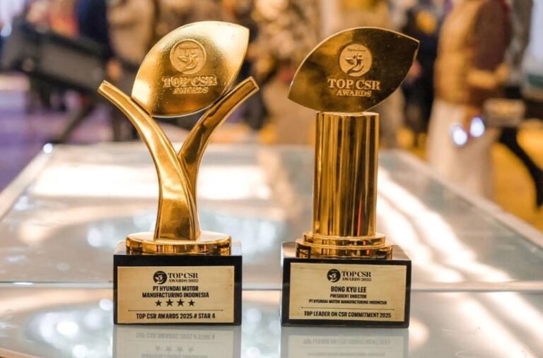 HYUNDAI INDONESIA RAIH DUA PENGHARGAAN TOP CSR AWARDS 2025