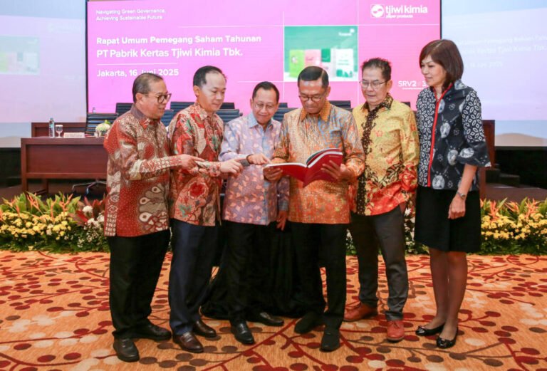 PT PABRIK KERTAS TJIWI KIMIA BAGIKAN DIVIDEN SEBESAR RP77,8 MILIAR