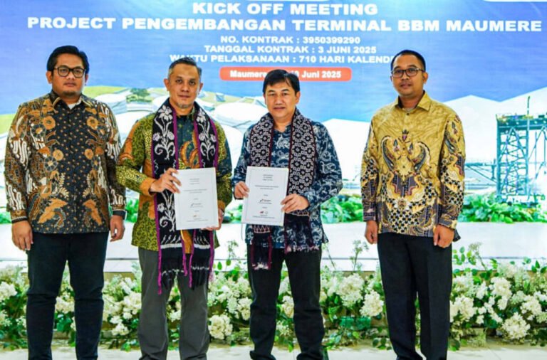 PERTAMINA PATRA NIAGA MULAI KEMBANGKAN TERMINAl BBM DI MAUMERE