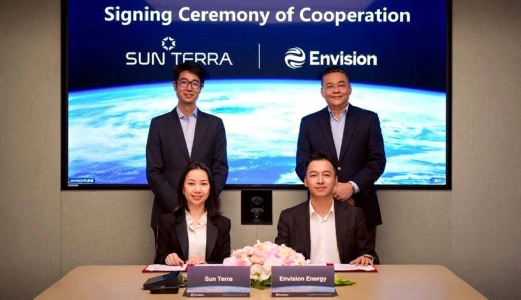ENVISION ENERGY-SUN TERRA KOLABORASI BANGUN EKOSISTEM PENYIMPANAN ENERGI