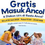MASUK ANCOL GRATIS 10 HINGGA 20 JUNI 2025