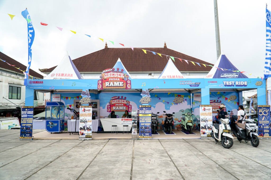 GEREBEK PASAR RAME YAMAHA 2025 KINTAMI DIPADATI RIBUAN WARGA