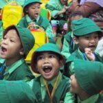 ANTUSIASME MURID TK ISLAM NUURUSYSYIFAA SAAT MPLS