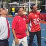 PERAYAAN HUT KEMERDEKAAN RI, SALEH HUSIN IKUT LOMBA PANCO DAN MAKAN KERUPUK