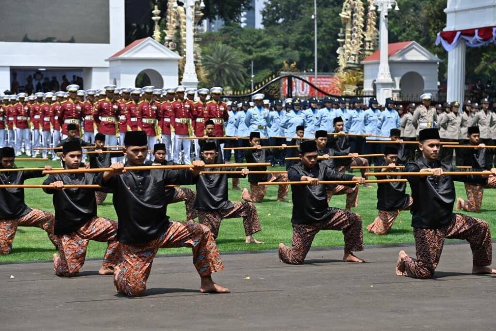 KREATIVITAS ANAK NEGERI MERIAHKAN PERAYAAN HUT KE-80 KEMERDEKAAN RI DI ISTANA MERDEKA
