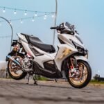 MODIFIKASI AEROX ALPHA GAYA GUNDAM SUKSES CURI PERHATIAN PADA EVENT GATHERING TEAM AEROX 2025