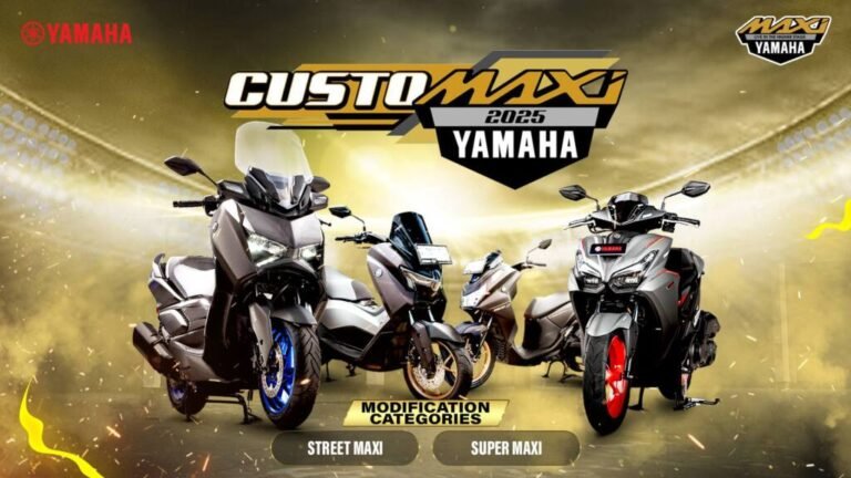 CUSTOMAXI YAMAHA 2025 AKAN HADIR DI BEBERAPA KOTA DI INDONESIA