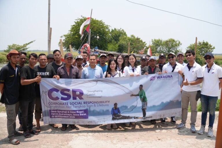 WARUNA GROUP PERKUAT KOMUNITAS PESISIR MELALUI PROGRAM CSR