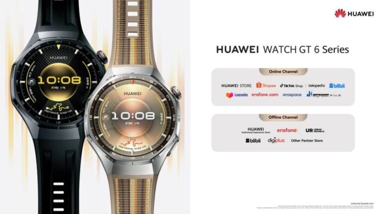 HUAWEI WATCH GT 6 SERIES, SMARTWATCH STYLISH DENGAN DAYA TAHAN BATERAI 21 HARI DAN FITUR OLAHRAGA PROFESIONAL