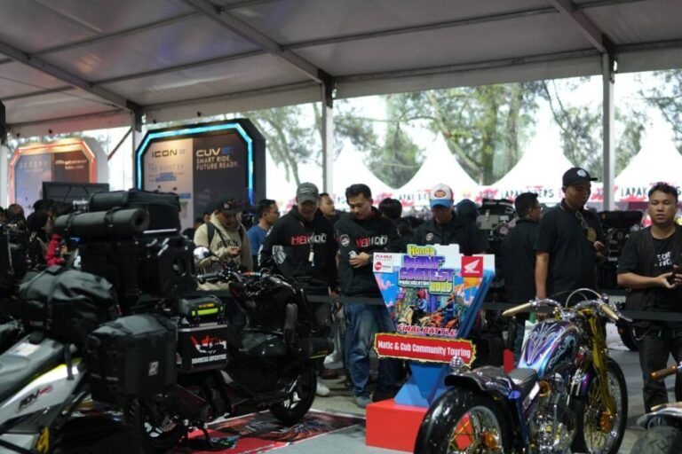 RIBUAN PECINTA SEPEDA MOTOR HONDA HADIRI PUNCAK CARA HMC 2025