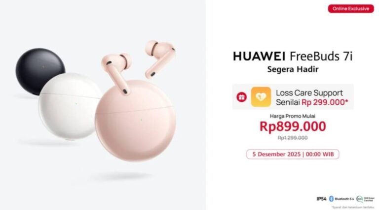 HUAWEI FREEBUDS 7i HADIRKAN TEKNOLOGI AUDIO TERCANGGIH