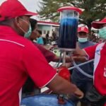 PERTAMINA SALURKAN BBM KE WILAYAH TERDAMPAK BANJIR DI ACEH DENGAN MOBILE SPBU HINGGA SET TABUNG MINI