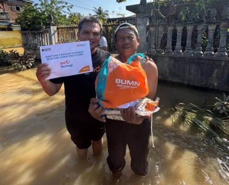 BNI PERLUAS PENYALURAN BANTUAN BAGI KORBAN BENCANA DI SUMBAR DAN SUMUT