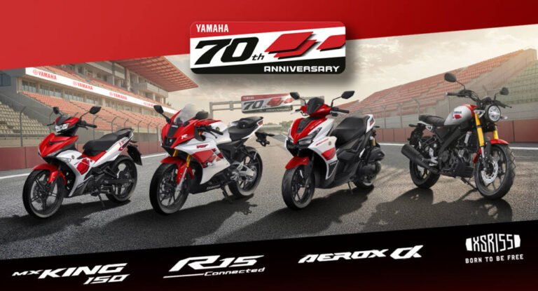 RAYAKAN 70 TAHUN EKSISTENSI, YAMAHA LUNCURKAN LIVERY IKONIK EDISI SPESIAL