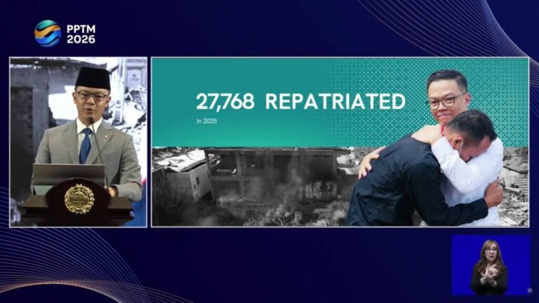 SEPANJANG 2025 PEMERINTAH PULANGKAN 28 RIBU WNI DARI BERBAGAI SITUASI KRISIS