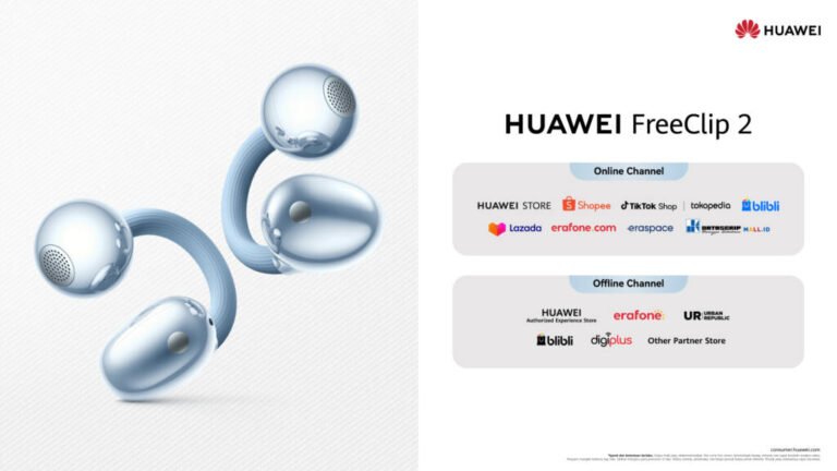 RESMI DIJUAL DI INDONESIA, HUAWEI FREECLIP 2 DIBANDEROL RP2,8 JUTAAN