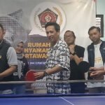 PWI KOTA BOGOR RAMAIKAN HPN 2026 DENGAN TURNAMEN TENIS MEJA ANTAR WARTAWAN