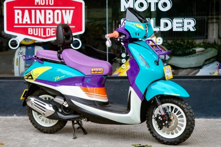 NYENTRIK ABIS! GRAND FILANO HYBRID DISULAP JADI SKUTIK URBAN RALLY