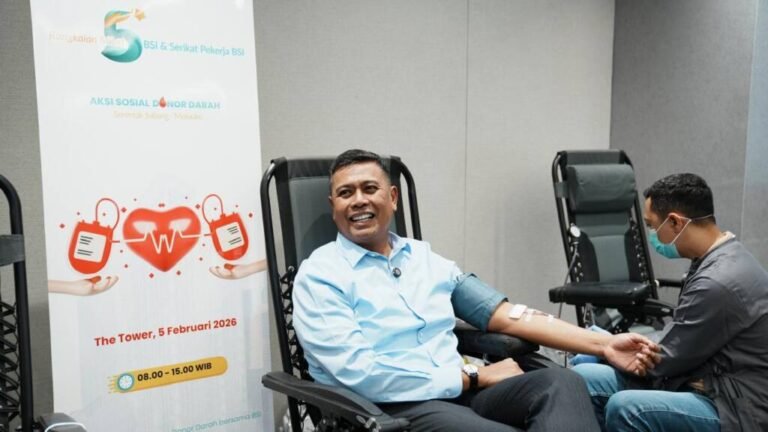 RAYAKAN MILAD KELIMA, BSI GELAR DONOR DARAH DI 25 LOKASI