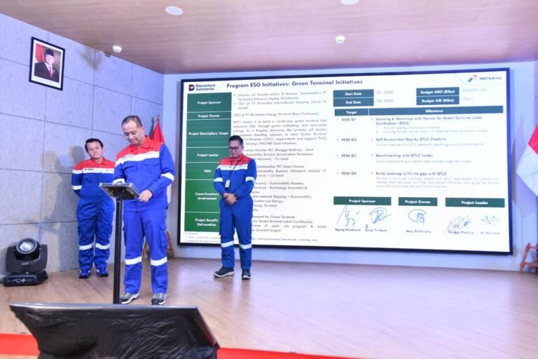 HADIRKAN GREEN TERMINAL, PERTAMINA PERKUAT KETAHANAN ENERGI RENDAH KARBON