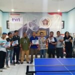 MERIAHKAN HPN 2026, PWI KOTA BOGOR GELAR TURNAMEN TENIS MEJA ANTARINSAN PERS