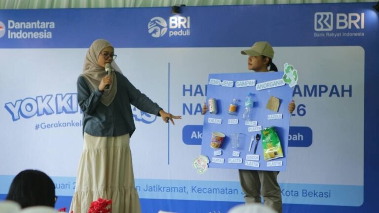 PROGRAM ‘BRI PEDULI, YOK KITA GAS’ BANTU MASYARAKAT ATASI MASALAH SAMPAH
