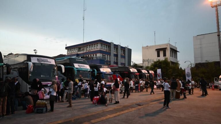 PELINDO SEDIAKAN 152 BUS DALAM PROGRAM MUDIK GRATIS 2026
