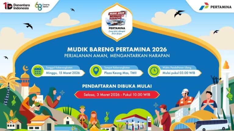 PERTAMINA GELAR MUDIK BARENG KE-15 KOTA DI PULAU JAWA