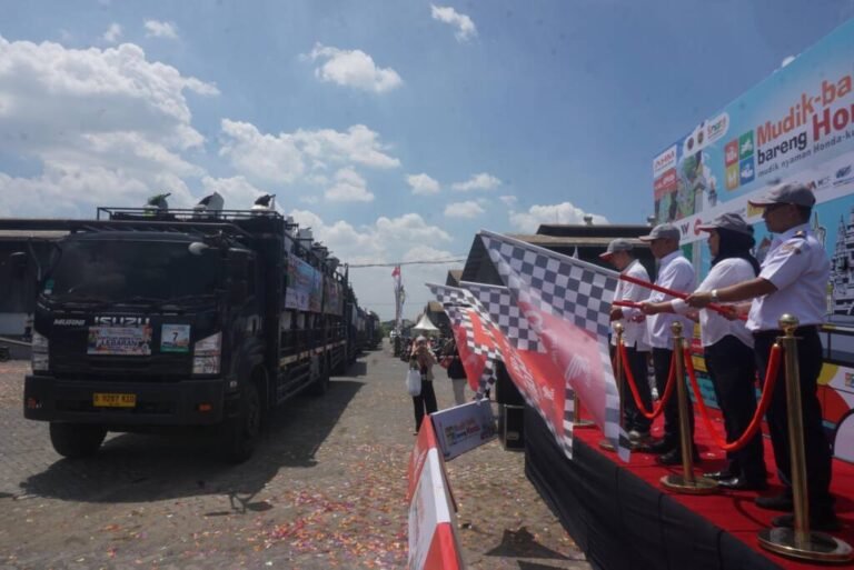 MBBH 2026, 1.200 UNIT SEPEDA MOTOR DIBERANGKATKAN KE YOGYAKARTA DAN SEMARANG