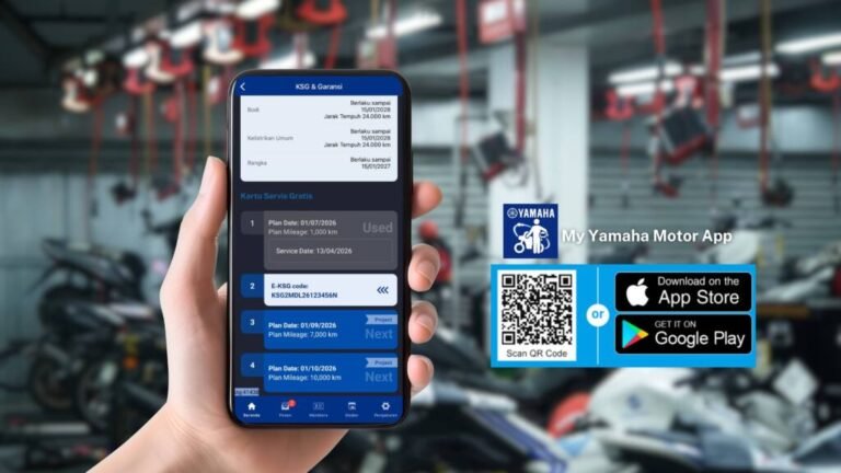 FITUR E-KSG YAMAHA TINGKATKAN LAYANAN SERVIS DAN EKOSISTEM DIGITAL