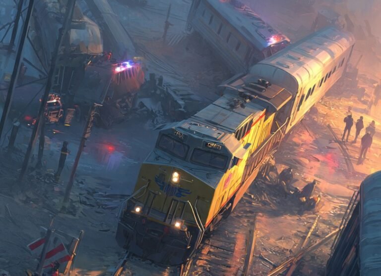 TABRAKAN KERETA DI STASIUN BEKASI TIMUR, EMPAT ORANG DILAPORKAN TEWAS