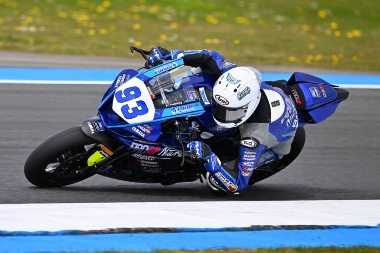 ARAI AGASKA TETAP SEMANGAT JALANI WORLD SPORTBIKE