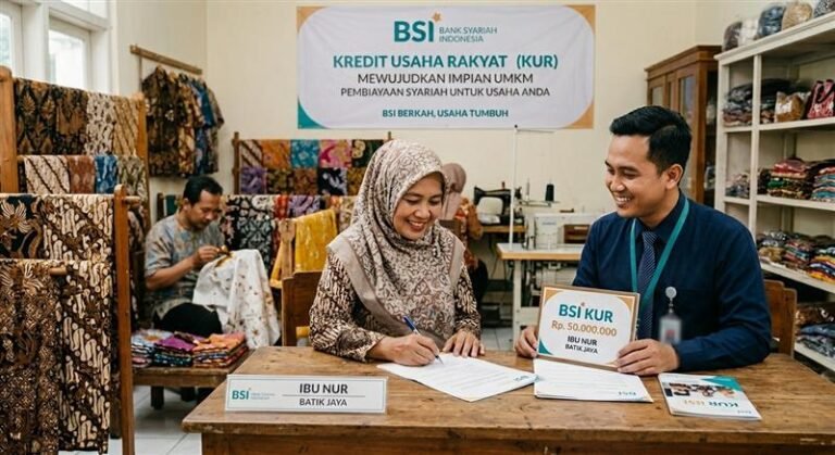 BSI SALURKAN RP1,65 TRILIUN KUR SYARIAH UNTUK 11 RIBU UMKM