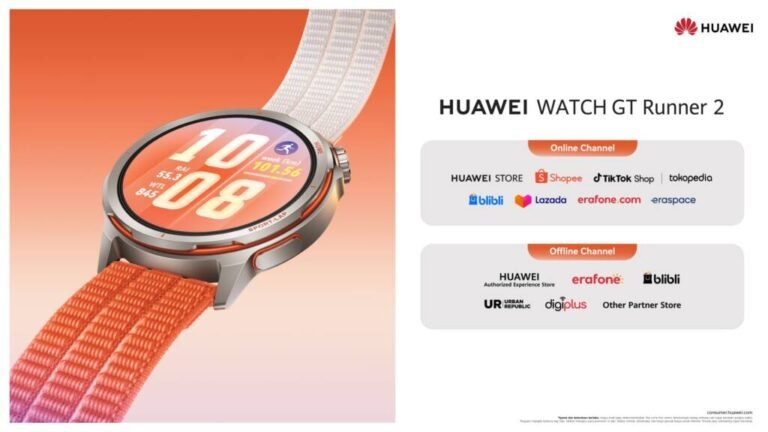 HUAWEI WATCH GT RUNNER 2 SEGERA HADIR DI INDONESIA