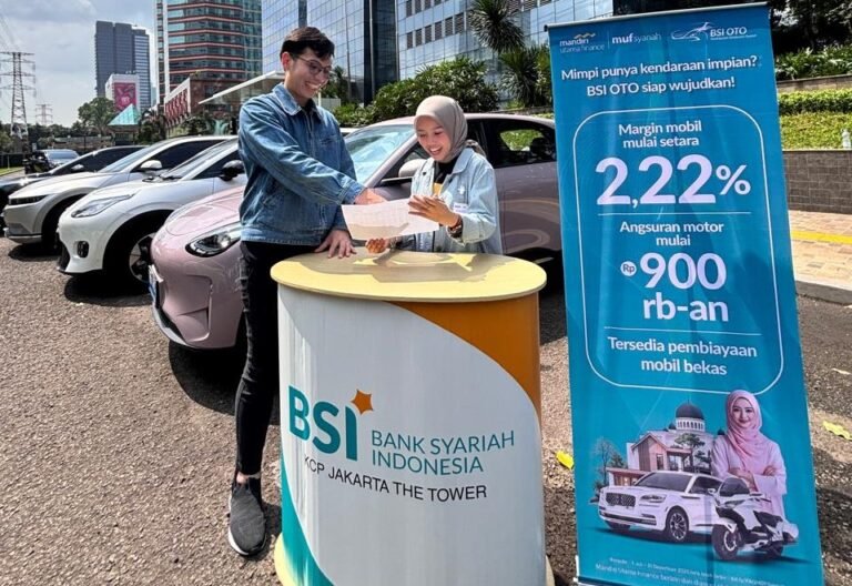 PEMBIAYAAN BSI OTO TEMBUS RP791 MILIAR PADA TRIWULAN I 2026
