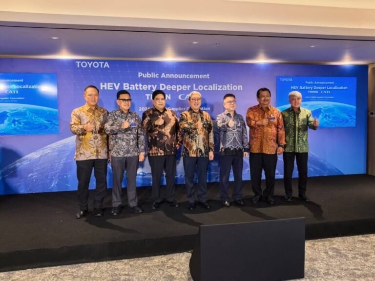 GANDENG CATL, TOYOTA INDONESIA TINGKATKAN KEMAMPUAN PRODUKSI BATERAI KENDARAAN LISTRIK