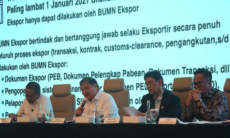 EKSPORTIR SUMBER DAYA ALAM WAJIB LAPOR DSI PER 1 JUNI 2026
