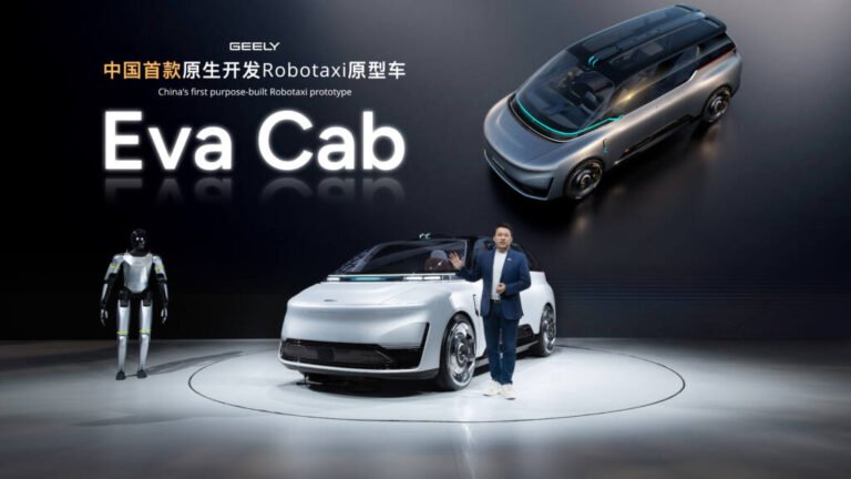 PERTAMA DI DUNIA, GEELY HADIRKAN ROBOTAXI EVA CAB BERBASIS LIDAR 2.160-LINE