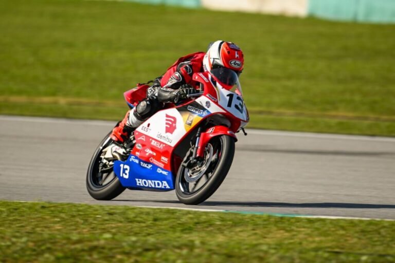 PEMBALAP BELIA ASTRA HONDA RAIH PODIUM DI THAILAND TALENT CUP 2026