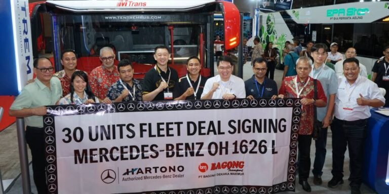 MERCEDES-BENZ PILIHAN TERBAIK OPERATOR TRANSPORTASI