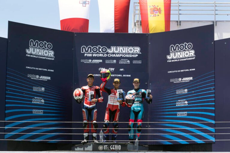 JUARA DI ESTORIL, RAMADHIPA NAIK KE POSISI DUA KLASEMEN MOTO3 JUNIOR 2026