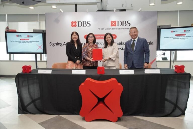 PT BANK DBS INDONESIA JADI PEMEGANG SAHAM PENGENDALI DBSVI