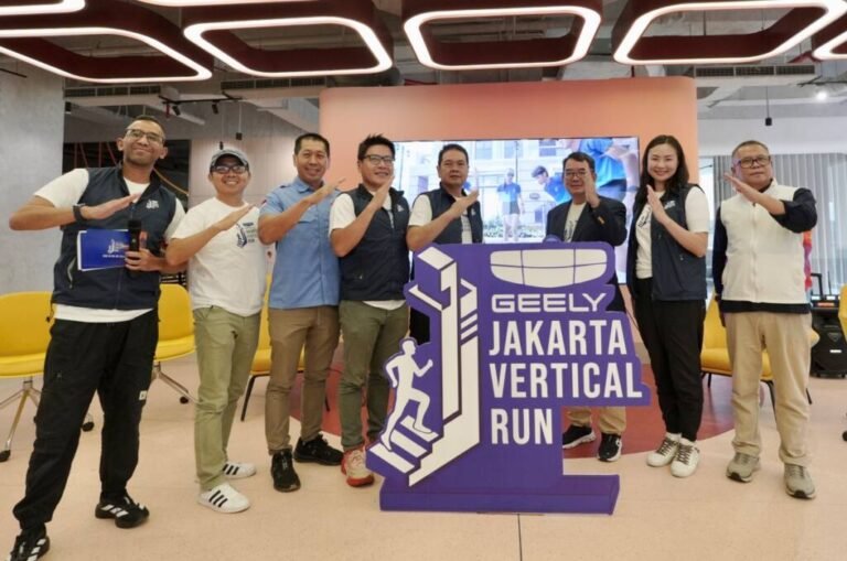 GEELY JADI OFFICIAL PARTNER JAKARTA VERTICAL RUN 2026
